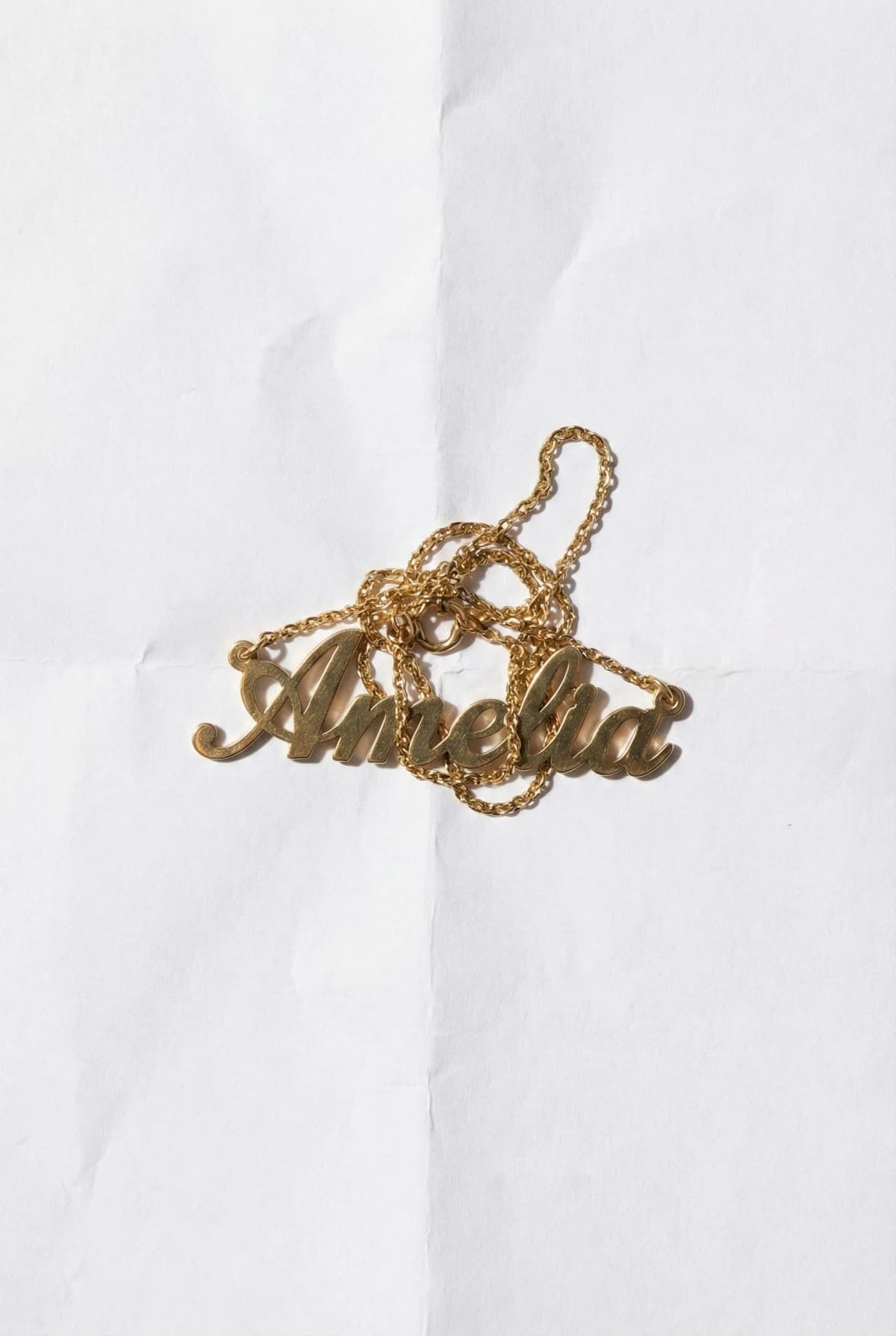 Necklace on Model — original